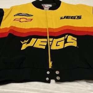 Chase Authentics Black Racing Jacket